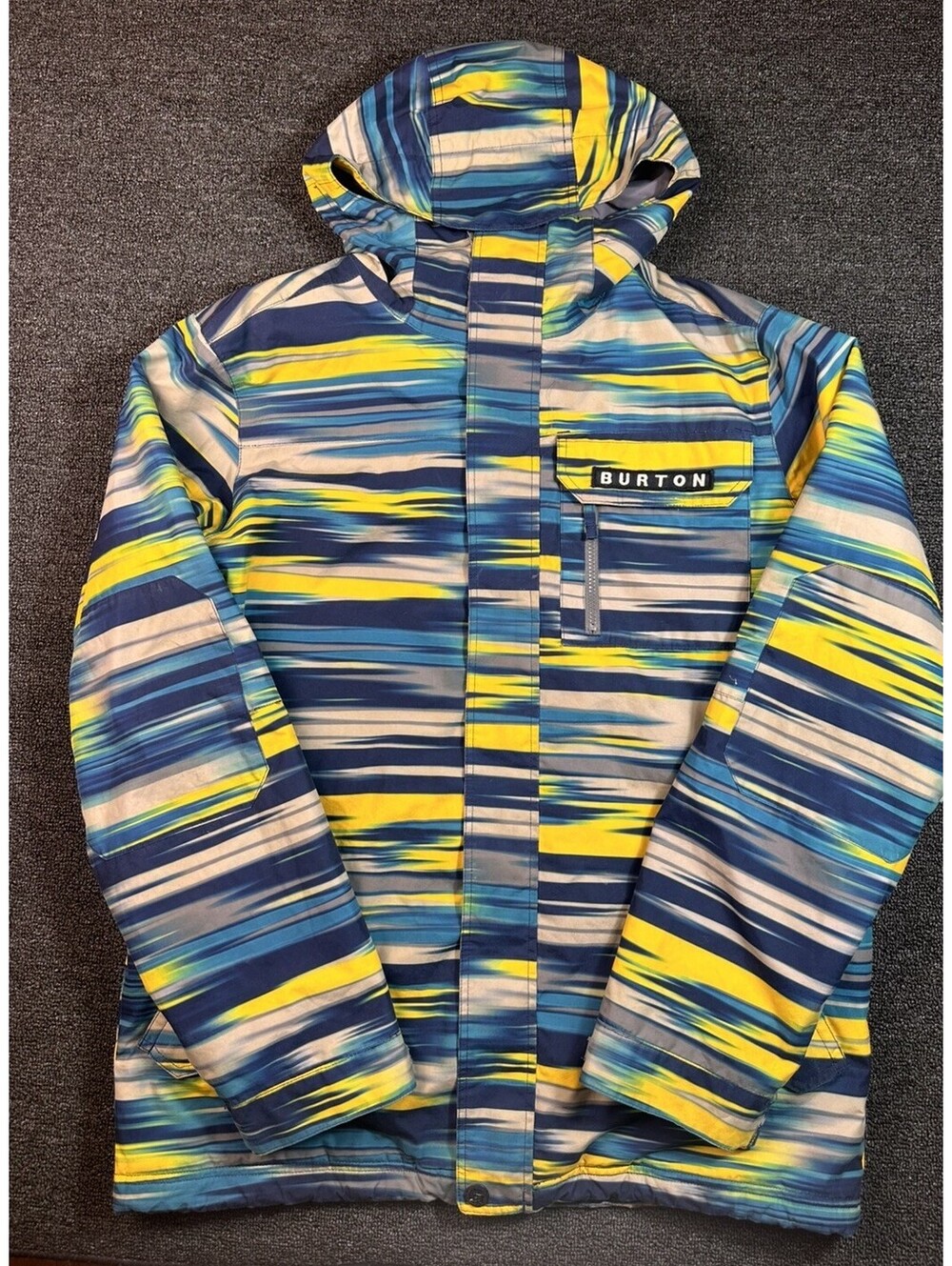 Burton X Mountain Dew Dryride Mens L Chittagong Snow Jacket